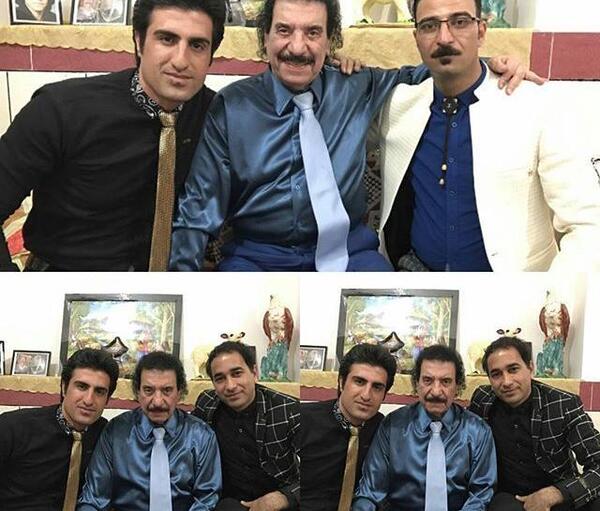 عکس محسن لرستانی و همسرش
