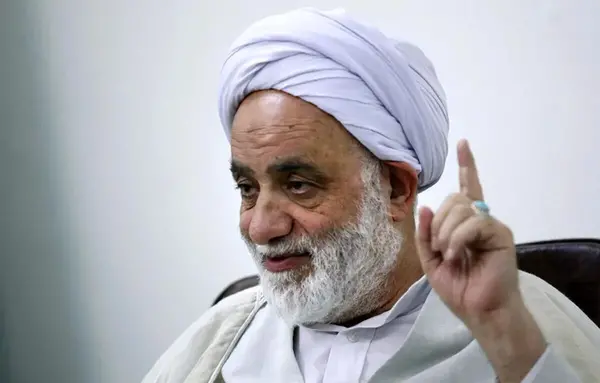 عکس محسن قرائتی و همسرش