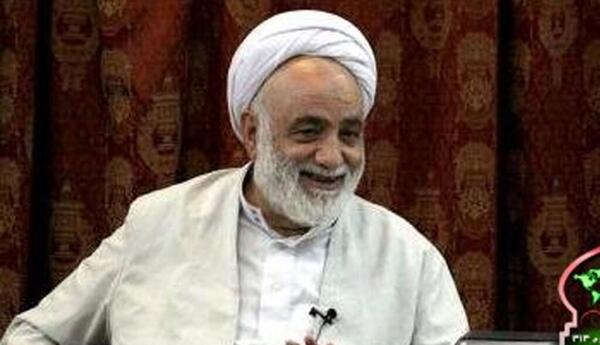 عکس محسن قرائتی و همسرش