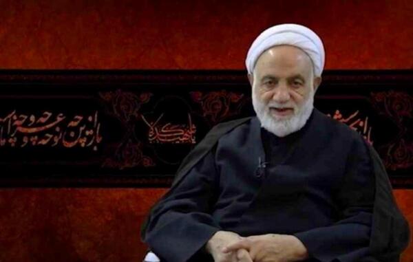 عکس محسن قرائتی و همسرش