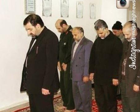 عکس محسن رضایی در جبهه