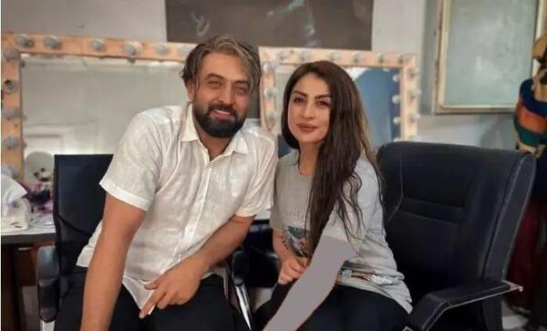 عکس محسن عراقی و همسرش