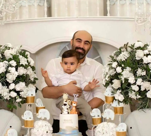 عکس جدید از محسن تنابنده و همسرش