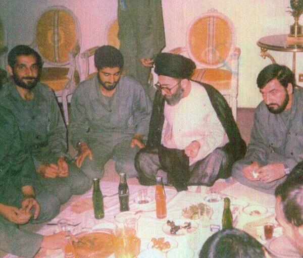عکس محسن رضایی و سردار سلیمانی