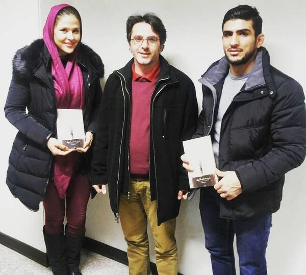 عکس محسن محمد سیفی با همسرش