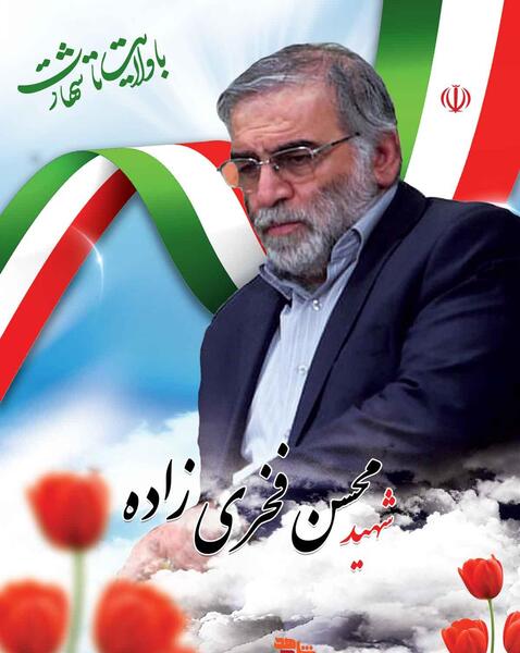 عکس از شهید محسن فخری زاده