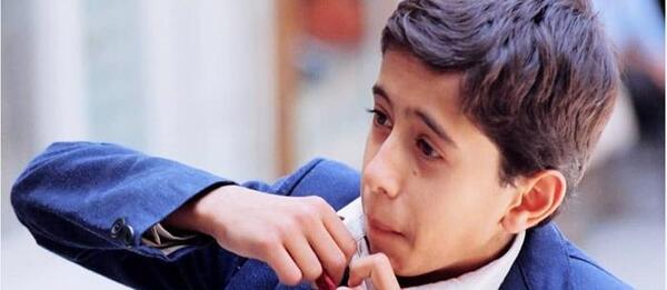 عکس بازیگر نابینا محسن رمضانی
