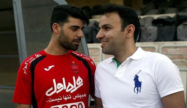 عکس محسن خلیلی پرسپولیس