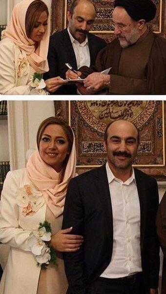 عکس محسن تنابنده با همسرش