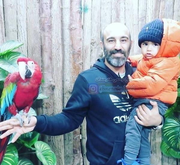 عکس محسن تنابنده و همسرش و فرزندش