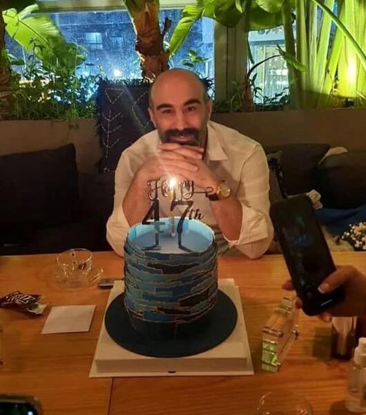 عکس محسن تنابنده و همسرش و فرزندش