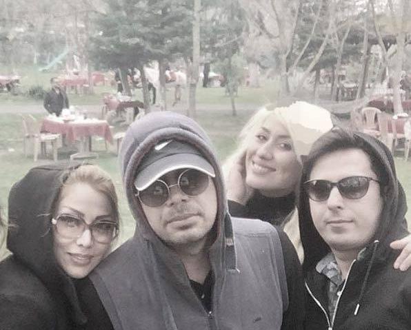 عکس از محسن چاوشی و همسرش
