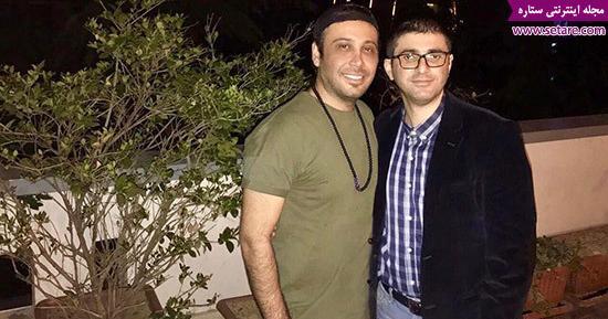 عکس از محسن چاوشی و همسرش
