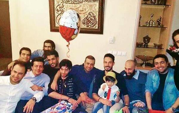 عکس از محسن چاوشی و همسرش