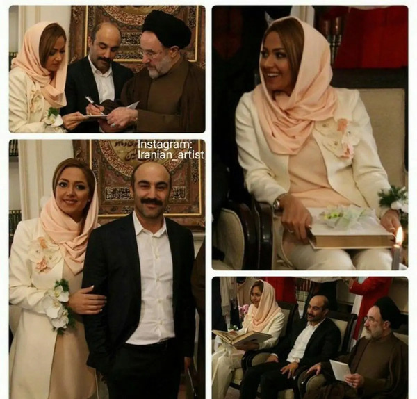 عکس محسن تنابنده با همسر و فرزندش