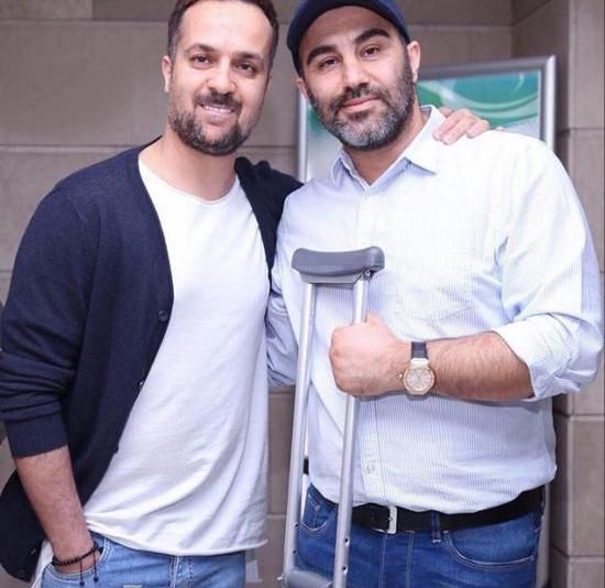 عکس محسن تنابنده با احمد مهرانفر