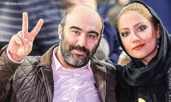 عکس از محسن تنابنده و همسر و فرزندش