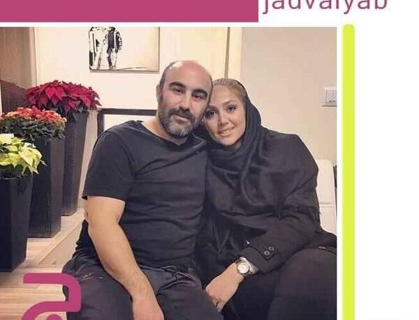 عکس از محسن تنابنده و همسر و فرزندش