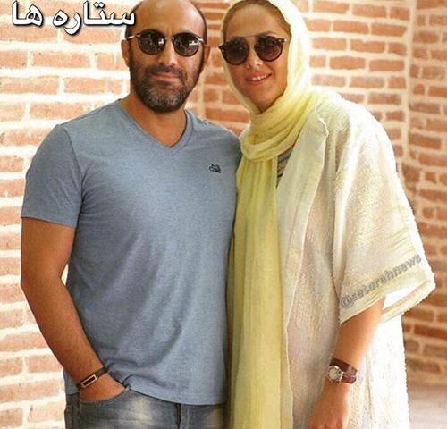 عکس محسن تنابنده با زنش