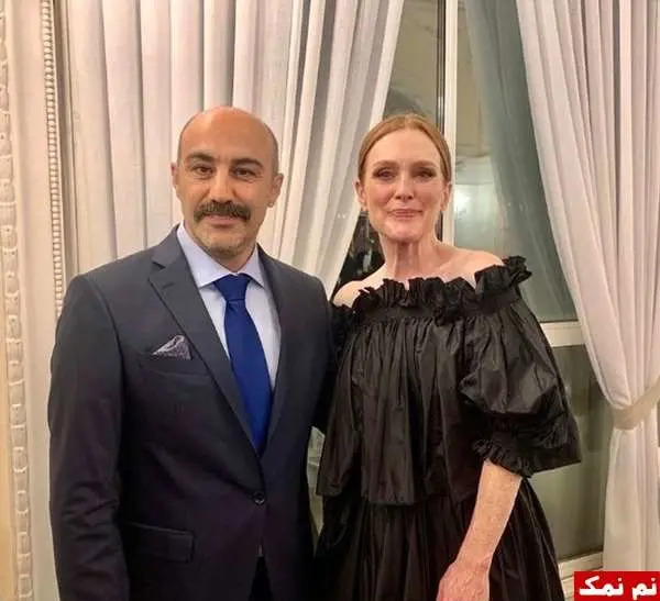 عکس محسن تنابنده با زنش