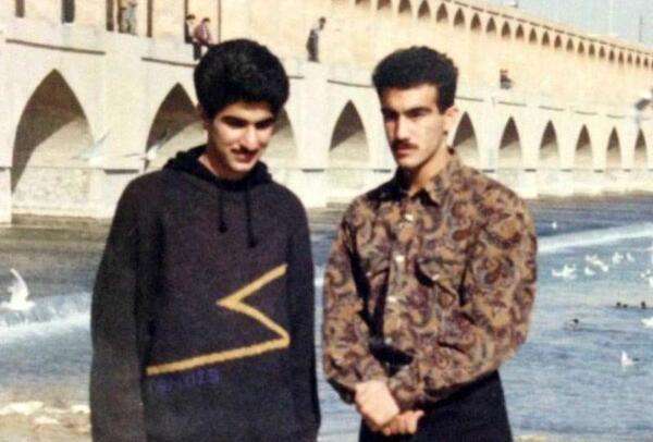 عکس از محسن تنابنده و همسرش