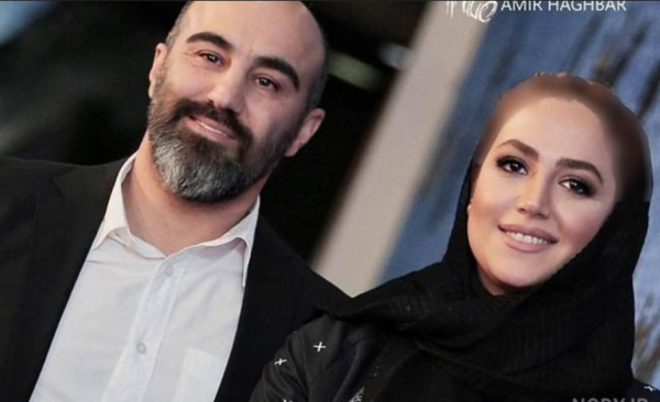 عکس از محسن تنابنده و همسرش