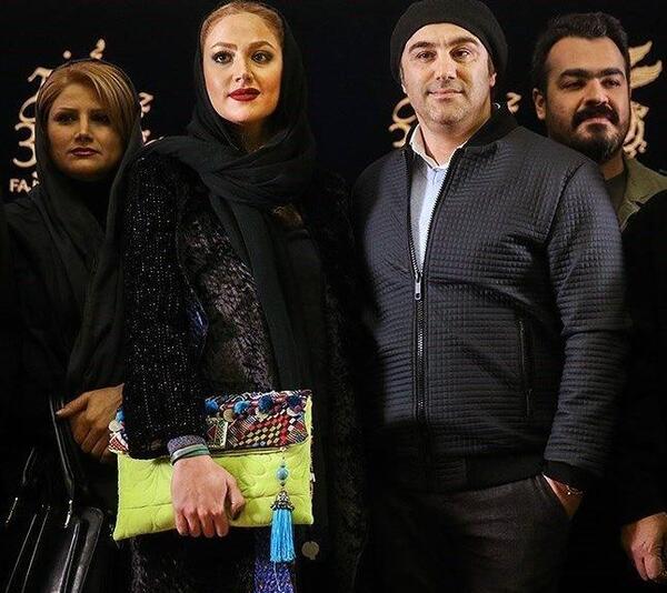 عکس از محسن تنابنده و همسرش