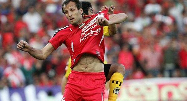 عکس محسن بنگر در پرسپولیس