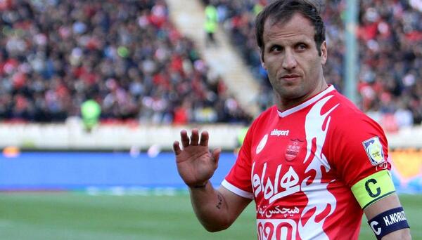 عکس محسن بنگر در پرسپولیس