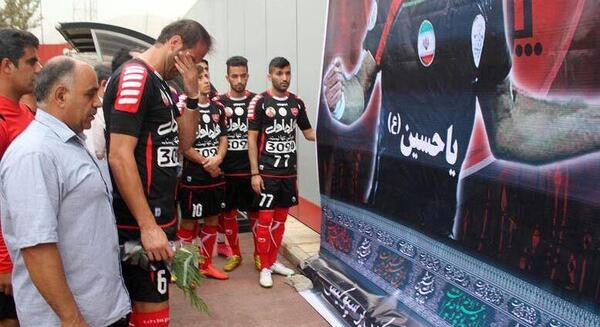 عکس محسن بنگر در پرسپولیس