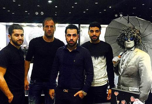 عکس محسن بنگر در پرسپولیس