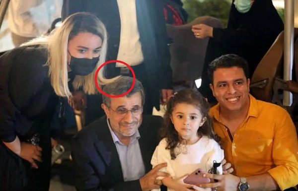 عکس زن محسن احمدی