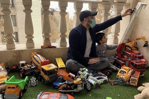 عکس محسن تنابنده با کیت بلانشت