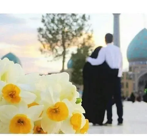 عکس دختر و پسر عاشقانه مذهبی