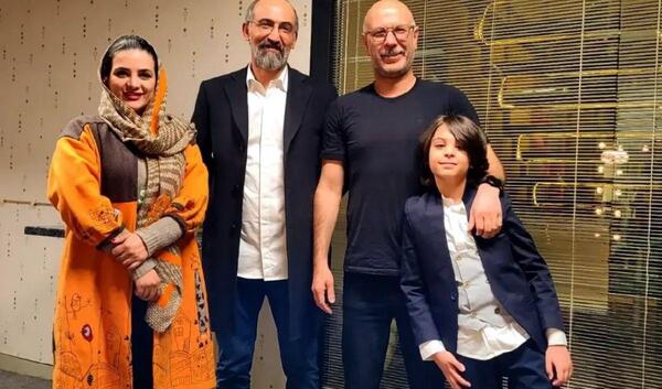 عکس همسر دختر و پسر مهران مدیری
