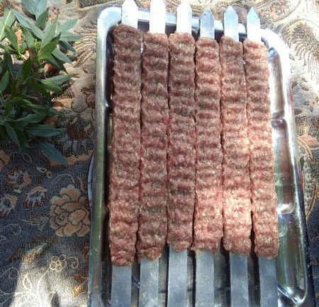 عکس فیک کباب کوبیده