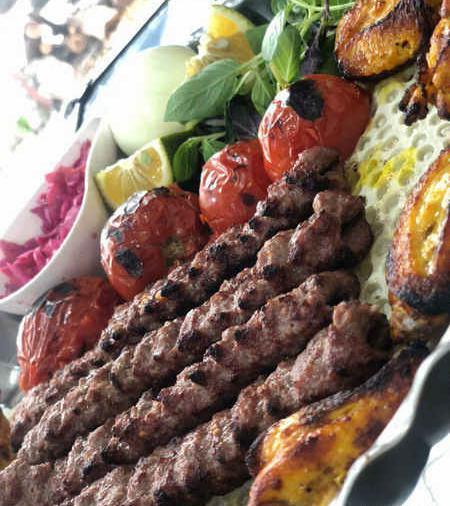 عکس فیک کباب کوبیده
