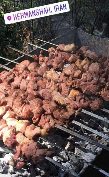 عکس فیک کباب کوبیده