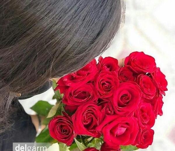عکس فیک گل و کیک