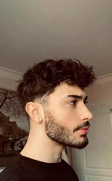 عکس پسر فیک طبیعی مو فر