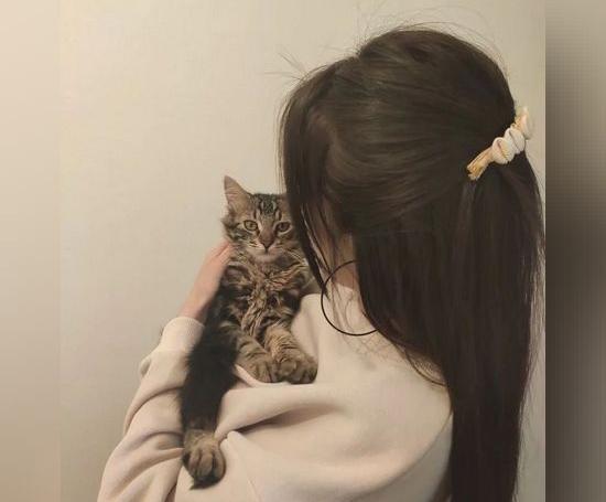 عکس فیک با گربه