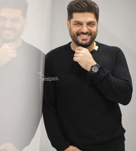 عکس پسر سام درخشانی در اینستاگرام