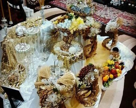 عکس فیک سفره شب یلدا