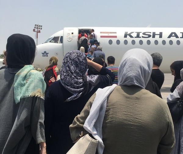 عکس فیک از پنجره هواپیما
