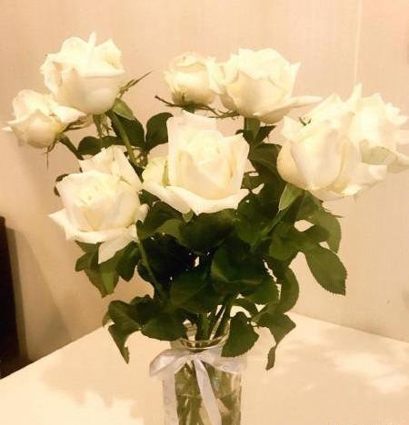 عکس فیک دسته گل رز