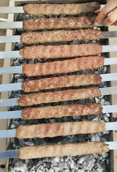 عکس فیک کباب در شب