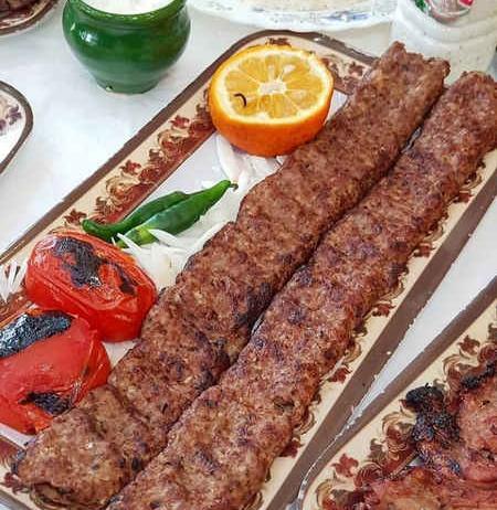 عکس فیک کباب در شب