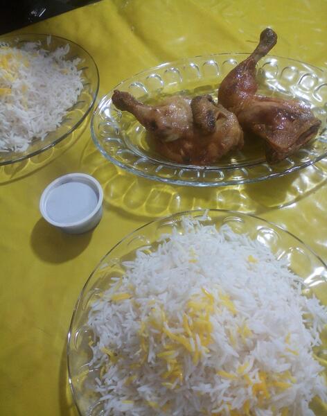 عکس فیک غذا دونفره