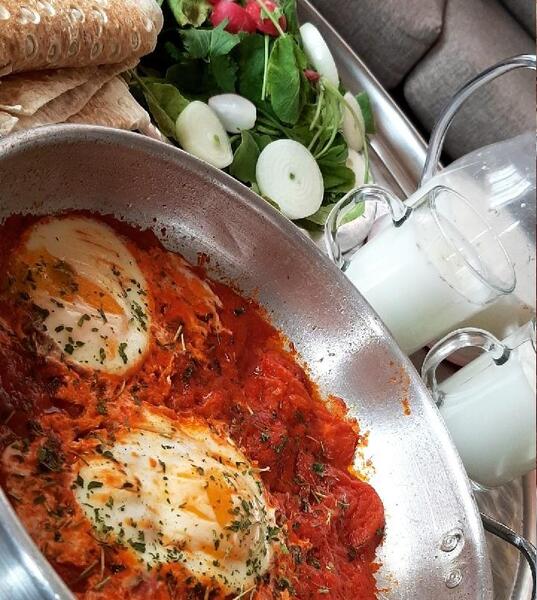 عکس فیک صبحانه برای استوری
