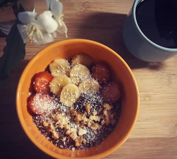 عکس فیک صبحانه برای استوری